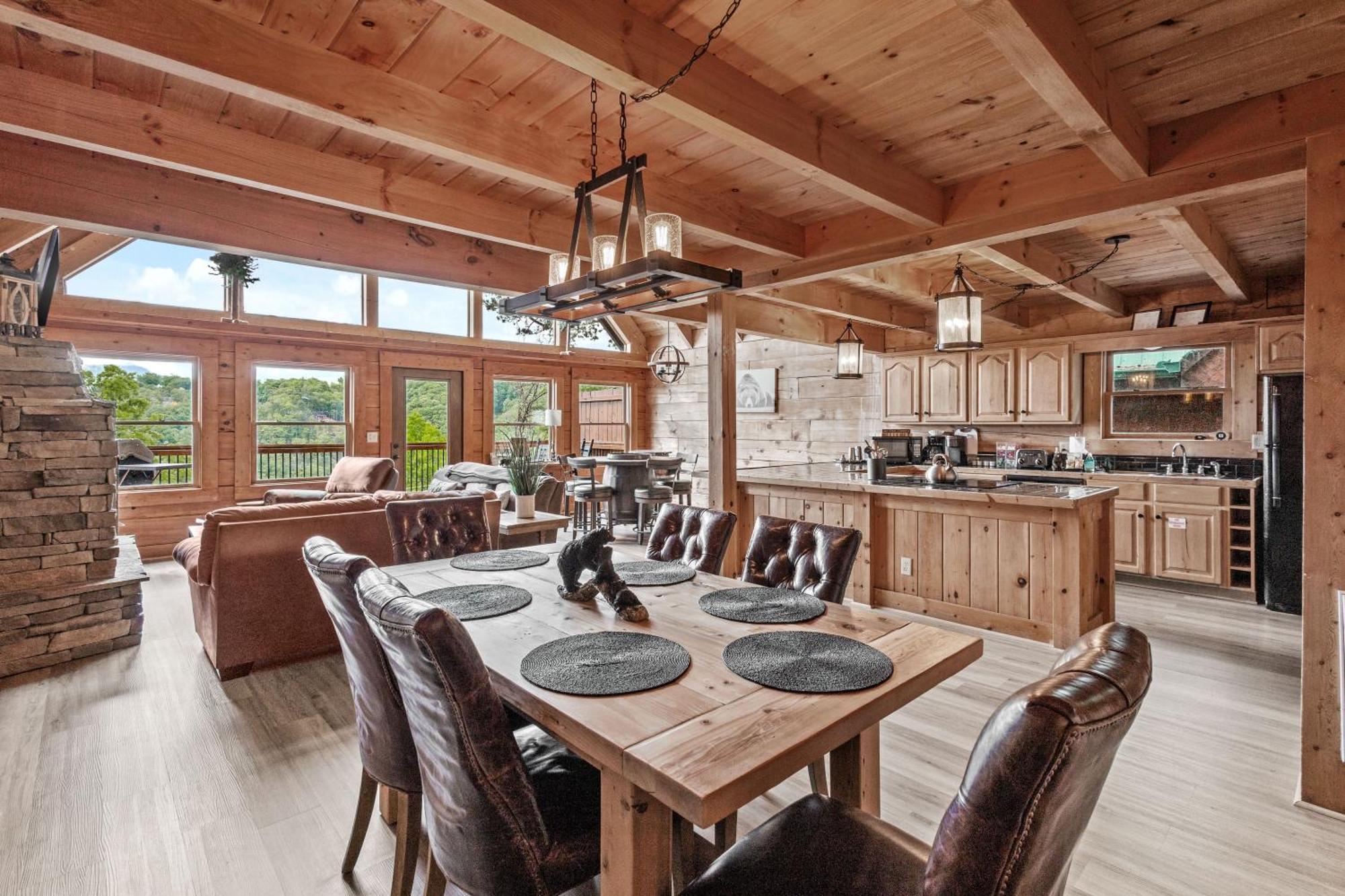 גטלינבורג Classy Bear Cabin מראה חיצוני תמונה